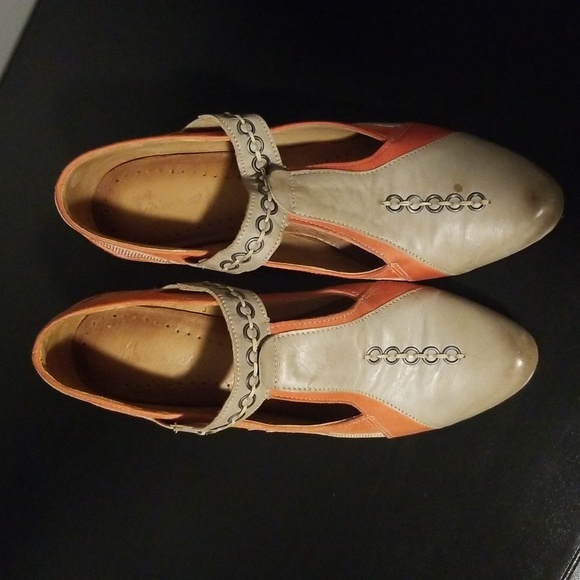 Maciejka Size 37 multi coloured heels - Picture 2 of 5